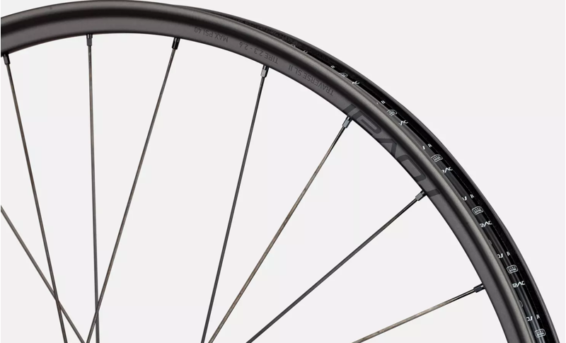 Roval Traverse SL II 240 6B 29in Front Wheel in Carbon/Black-3